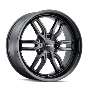 Ridler – 609 – Black – 20″x9″ 18mm – Summer Wheels – 609-2983MB18